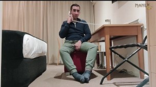 STEP GAY DAD - LONELY HOTEL - REGRET AND GUILT FILLS STEP DADS MIND BUT WILL LUST OVERCOME HIM ?
