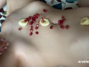 Ersties: Lesbian Couple Have Sexy Fun With Fruit 6/16