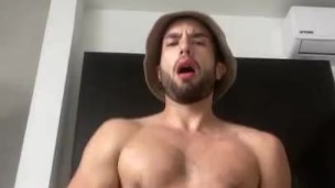 Cum show _ Riding dildo _ estimulate _ ass _ latino