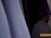 As cucked husband Adam Castle was hiding in the closet 10/16