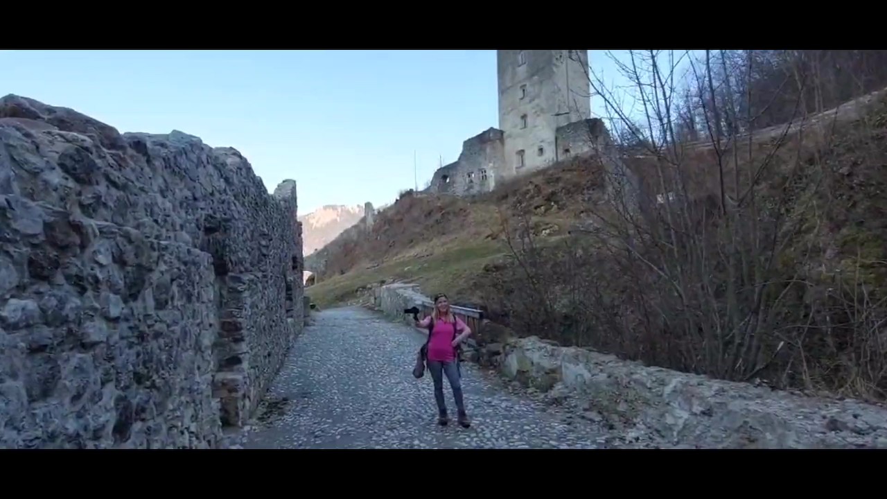Publicly fucked by visitors during a tour of the castle ruins - Free Sex Video - RedTube