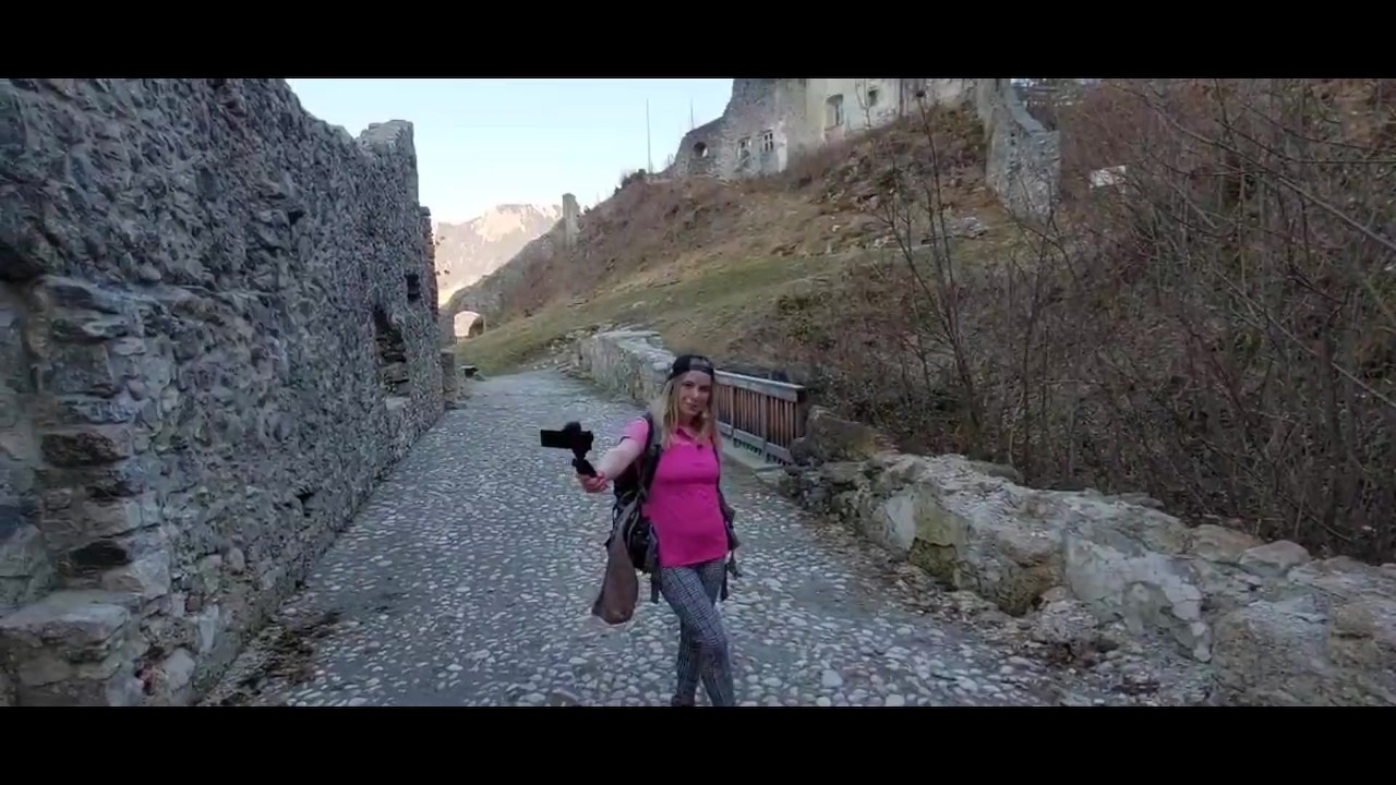 Publicly fucked by visitors during a tour of the castle ruins - Free Sex Video - RedTube