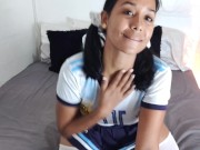 Your cheerleader girlfriend begs for sex POV 5/16