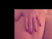 Very horny blonde teasing body and using dildos!  14/16