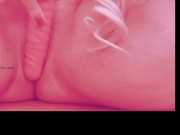 Very horny blonde teasing body and using dildos!  15/16