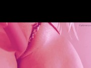 Very horny blonde teasing body and using dildos!  8/16