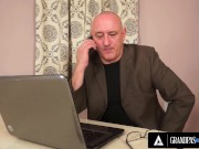 GrandpasFuckTeens - Petite And Naughty Gina Gerson Gets A Lesson By A Old Man And Is Dick 2/16