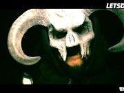 LETSDOEIT - Phat Ass Slut Jezzicat Enjoys Halloween Sex In The Bus 2/16