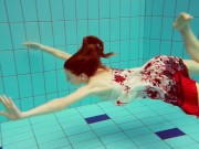 Marketa surprises you underwater being horny 4/16