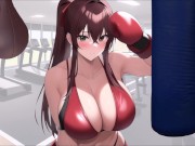 Audio JOI CBT - 3 Boxeadoras VS tus huevos.