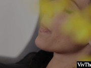 Gorgeous lesbian shows newbie the pleasure of sew with another woman 1/16