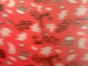 Cute Halloween pj pants tease!  7/16