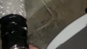 Trying my new DIY Bubble Wrap FleshLite in Works Storeroom! Glazed the Floor w/Multiple O’s!!