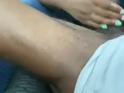 Cuck let’s wife stroke bbc in car while at home 11/16