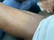 Cuck let’s wife stroke bbc in car while at home 12/16