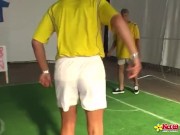 Net69 - Soccer Team Gangbanged a Sexy Blonde Dutch Babe 2/16