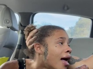 Getting head at lake Merritt on my birthday