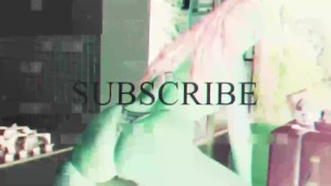 Girl plays with her ass, until she puts a dildo in her vagina and another in her ass