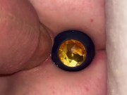 johnholmesjunior fucking Ananas films star Michaela McKenzie with anal toy inside and husband films 12/16