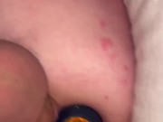 johnholmesjunior fucking Ananas films star Michaela McKenzie with anal toy inside and husband films 6/16