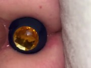 johnholmesjunior fucking Ananas films star Michaela McKenzie with anal toy inside and husband films 7/16