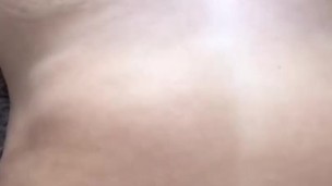 Mya getting a pounding while watching her tits bounce