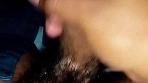 Gran carga de cum semen en el celular de mi amiga 