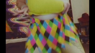 Sexy slut clown tease
