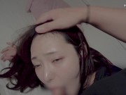 オナニーしてたら義父に見つかったので…♡秘密のフェラ中出しセックス（日本人素人）장인과의 은밀한 섹스♡일본 아마추어 10/16