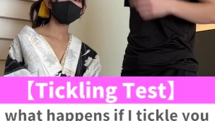 what happens if I tickle you without saying anything♡ #shorts