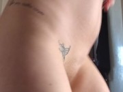 changing dress, no panties 12/16