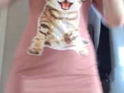 changing dress, no panties 5/16