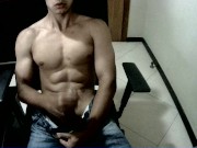 Big dick, hot mouth and shirtless piebald wants to cum. 16/16