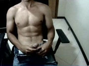 Big dick, hot mouth and shirtless piebald wants to cum. 5/16