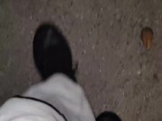 Walking down the street 3/16