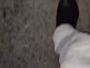 Walking down the street 4/16