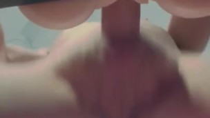 POV Big cock pounding tight pussy
