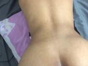 Rico culo de mi novia, al final me corro en ella CASERO  11/16