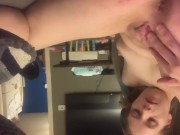 Spanking myself till I welt ❌💥 14/16