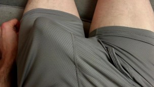 POV Hands Free Orgasm Into My Underwear (HUGE LOAD)