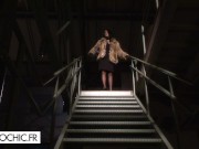 Threesome and anal sex with a pretty brunette 2/16