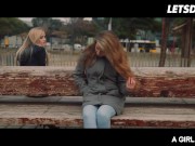 A GIRL KNOWS - Sicilia & Sofi Goldfinger Met Outside And Decided To Have Naughty Lesbian Fun Together 1/16