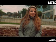 A GIRL KNOWS - Sicilia & Sofi Goldfinger Met Outside And Decided To Have Naughty Lesbian Fun Together 3/16