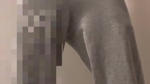 Laundry cumshot