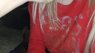 Son Asked Mom's Girlfriend to Blow Him Big Dick for Money - TabooRoom