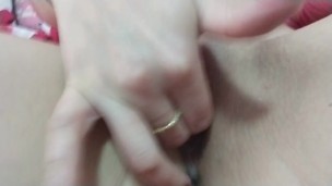 my wet pussy, after having come