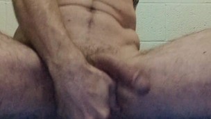 Hot young bisexual stud playing with his nice cock and tight asshole