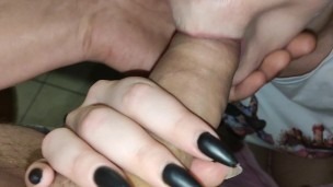 Scared StepDaughter Tastes Stepdad's Cum For The First Time - TabooRoom