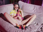 WOWGIRLS Super cute Russian model Leona Mia getting naked in front of the camera 4/16