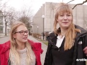 Ersties: In der Universitätsbibliothek wird es heiß mit Holly und Ida 11/16